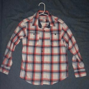 Boys button up Long sleeve shirt